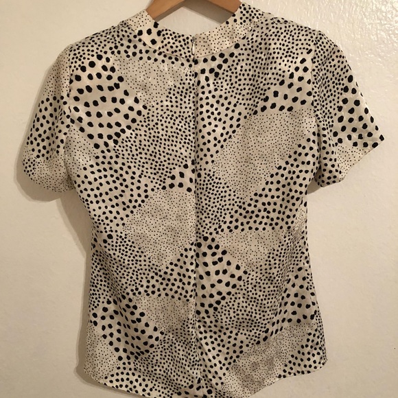 Vintage abstract blouse - Picture 3 of 3